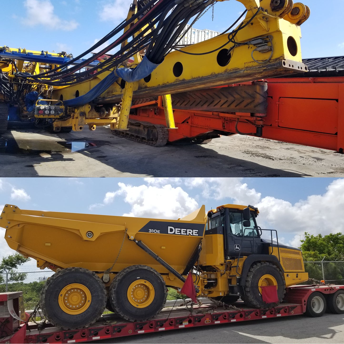 Construction Equipment USA to Nassau - Ocean Port to Ocean Port