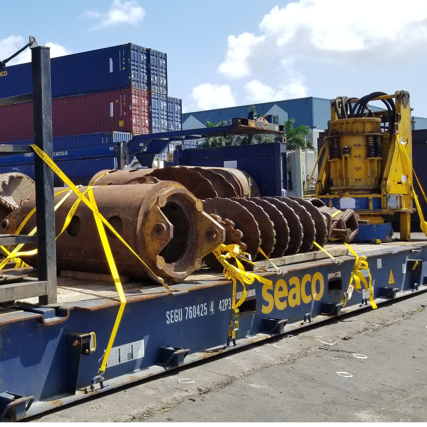 Construction Equipment USA to Nassau - Ocean Port to Ocean Port